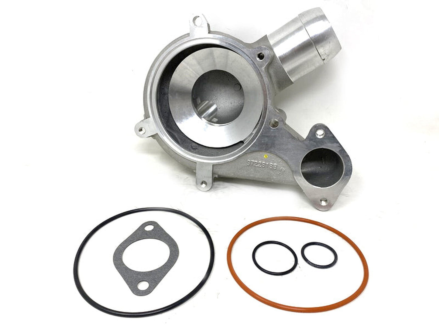 225003 Forged Diesel Water Pump, 2001-2005 GM 6.6L Duramax LB7 LLY Cover Only