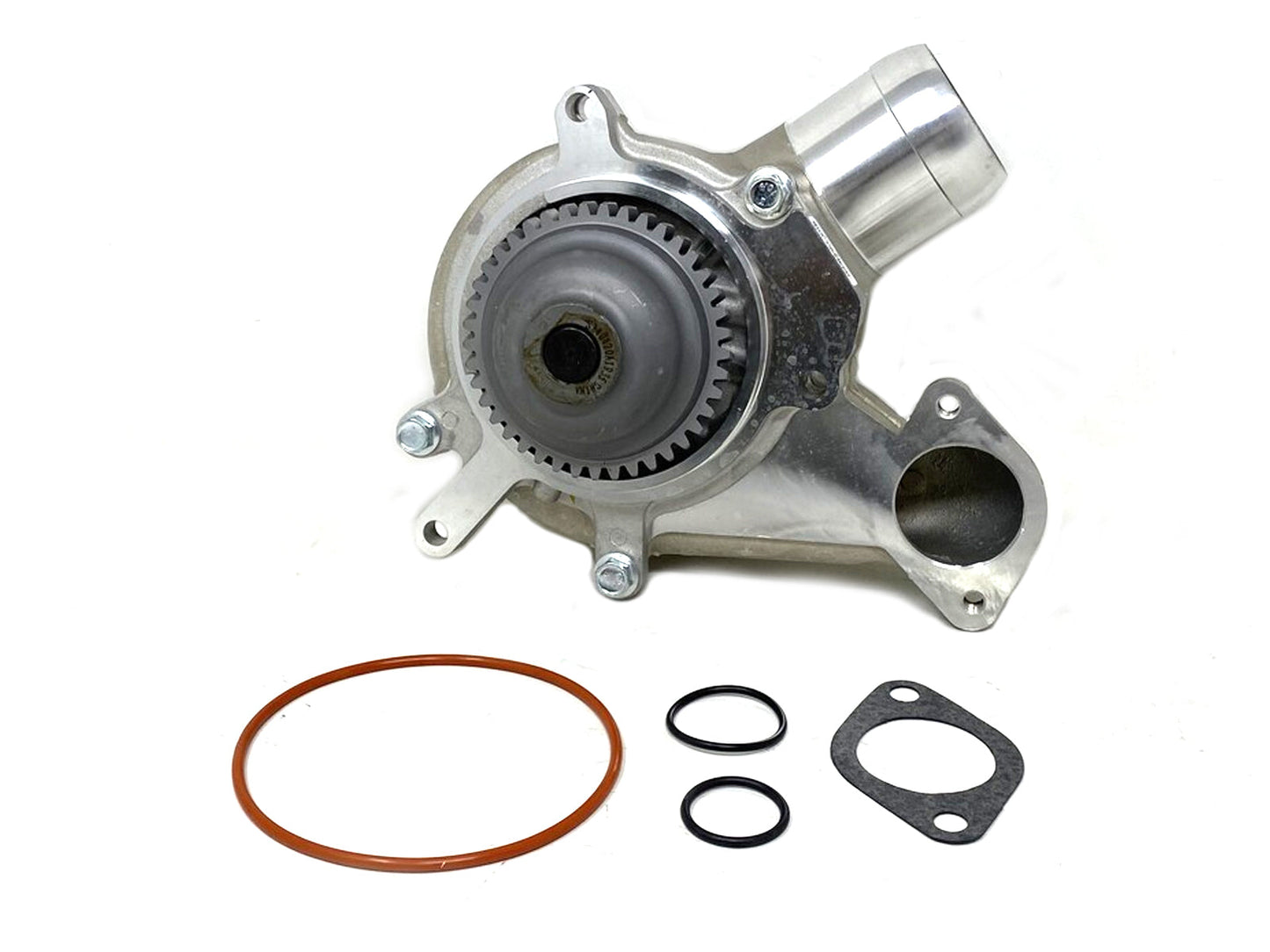 225005 Forged Diesel Water Pump, 2006-2016 GM 6.6L Duramax LBZ LMM LML Pump and Cover