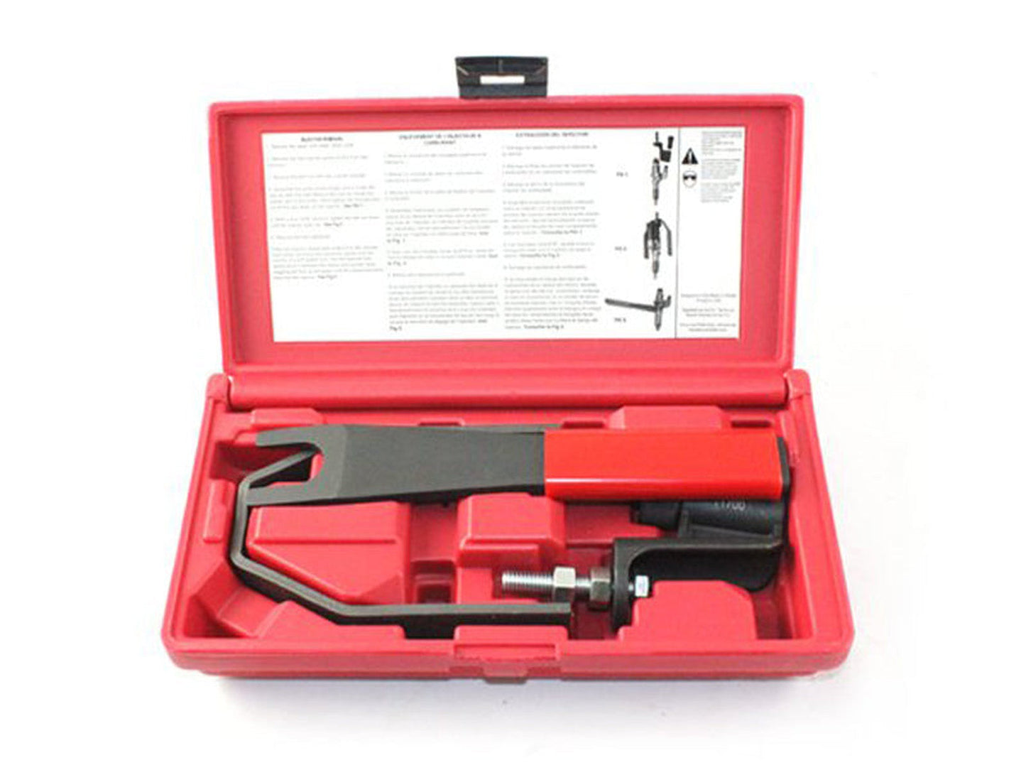 Forged Diesel Deluxe Injector Puller Removal Tool Kit, 2001-2004 GM 6.6L Duramax LB7, In Case