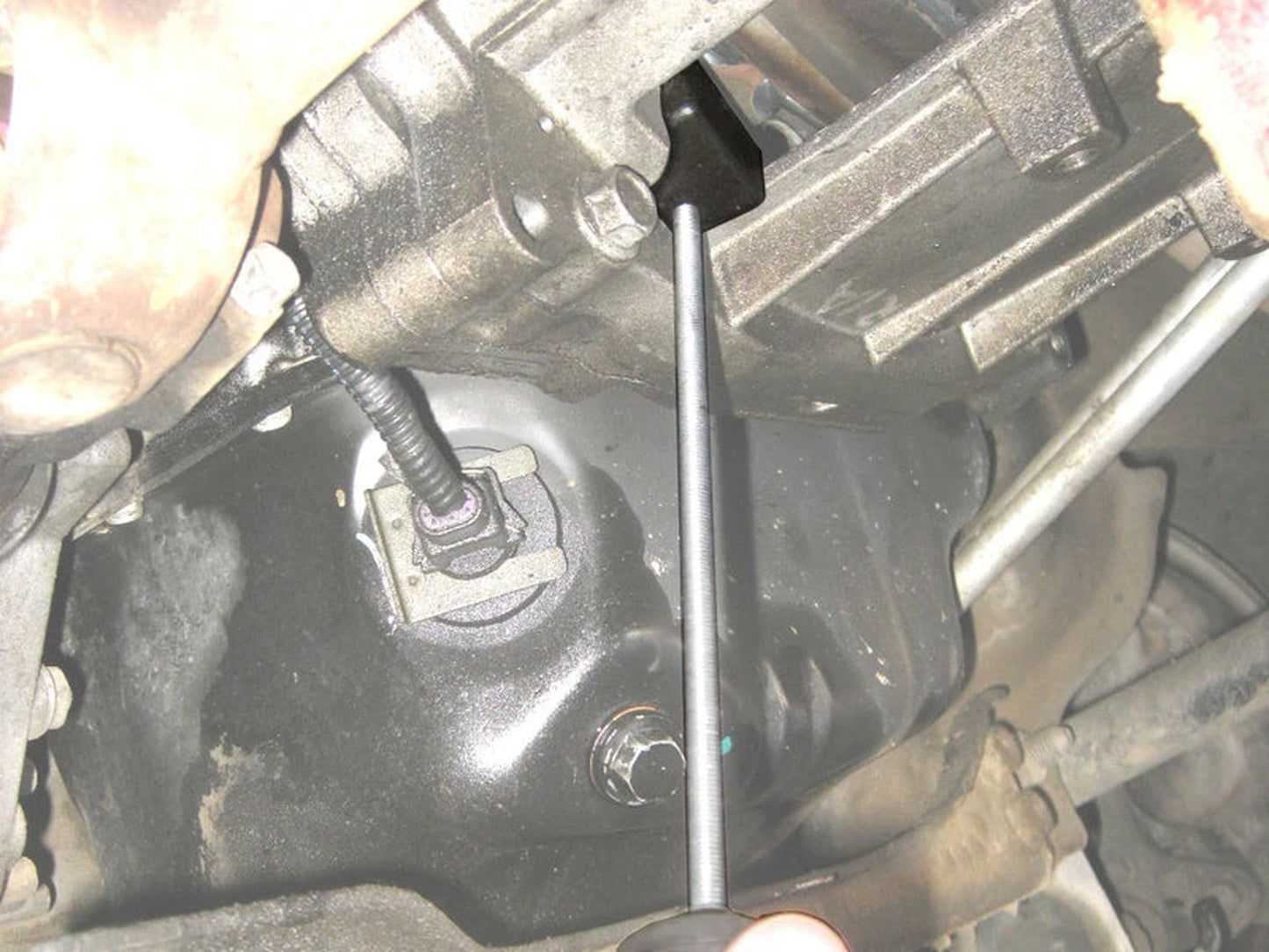 Forged Diesel Flywheel Lock, 2001-2016 GM 6.6L Duramax LB7 LLY LBZ LMM LML, In Use