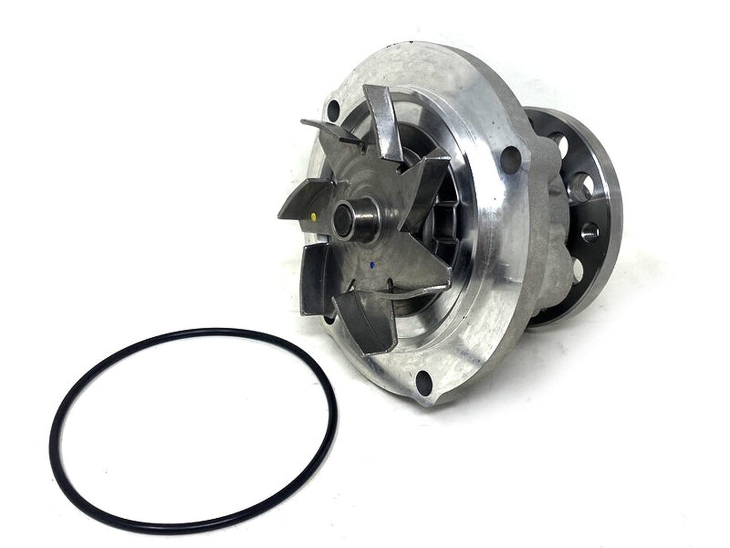325006 Forged Diesel Water Pump, 2003-2007 Ford 6.0L Powerstroke 2004 Late-2007 Plastic Impeller