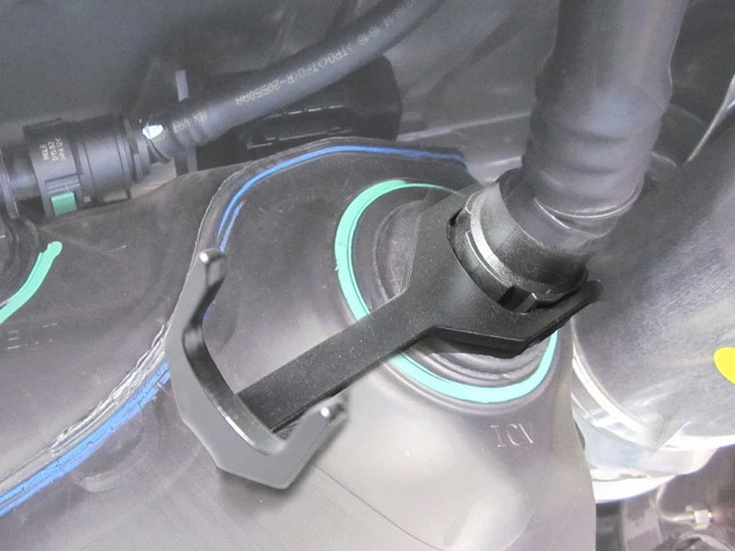 Forged Diesel DEF Tube Release Forks, Dodge Ram Cummins, Ford Powerstroke, In Use
