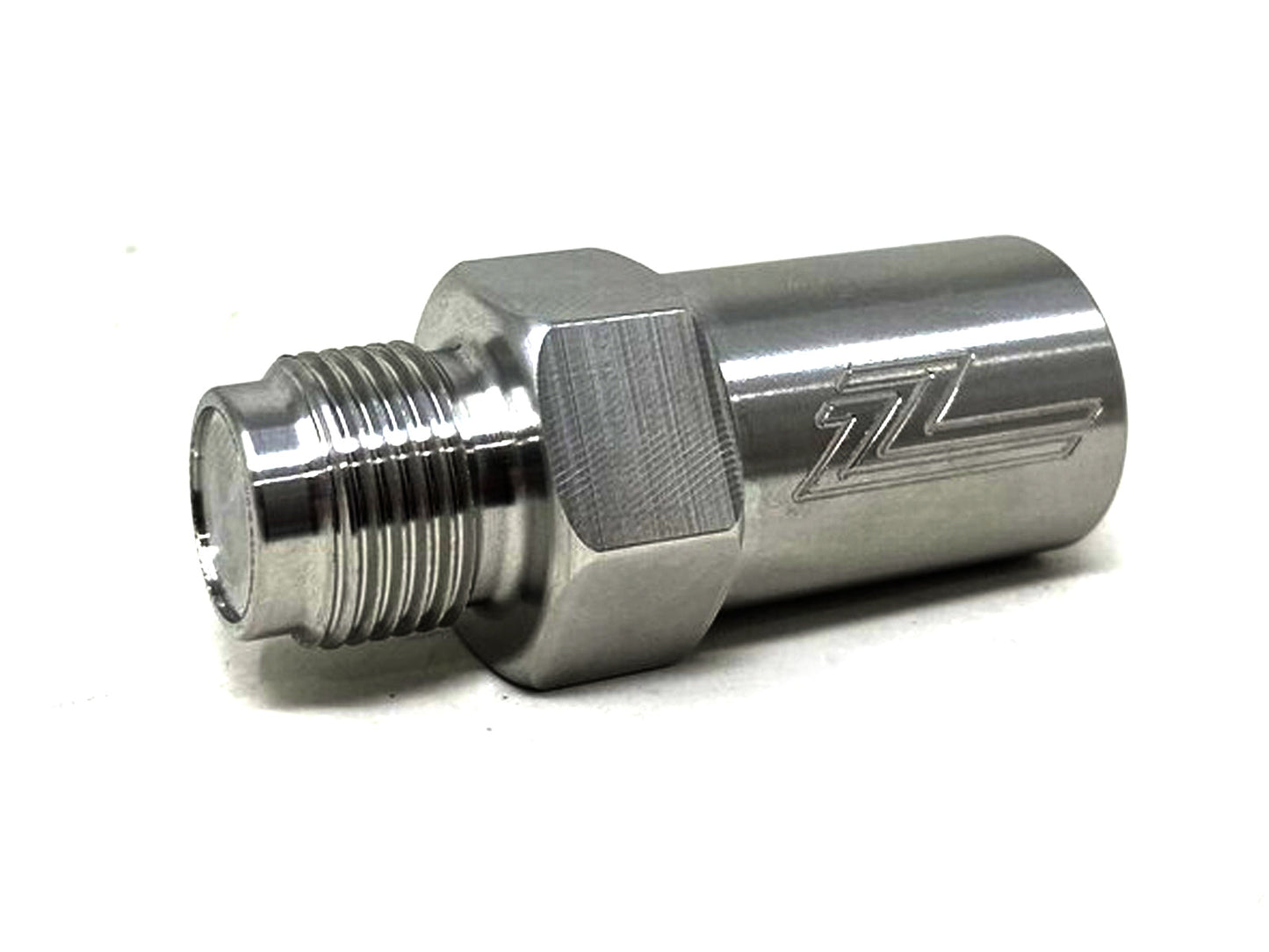 Forged Diesel Stainless Steel Fuel Rail Race Plug, 2003-2007 Dodge Ram 5.9L Cummins, Photo 2