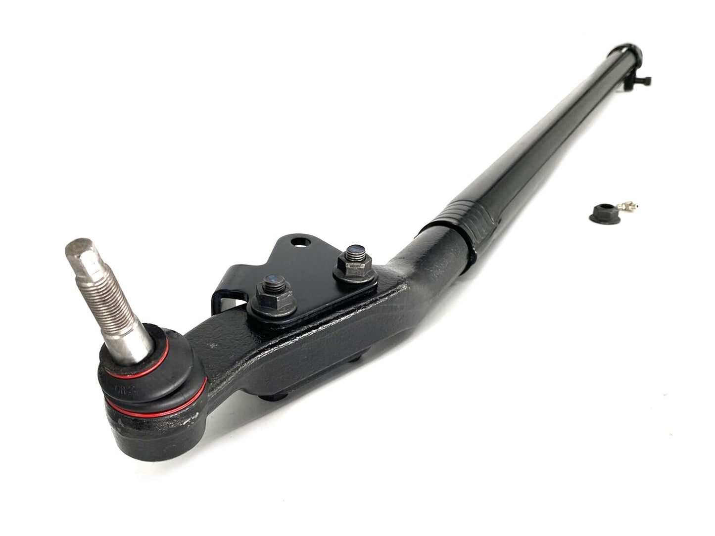 Forged Diesel Outer Right Passenger Side Tie Rod End, Lower, 2014-2018 Dodge Ram 6.7L Cummins - Close Up