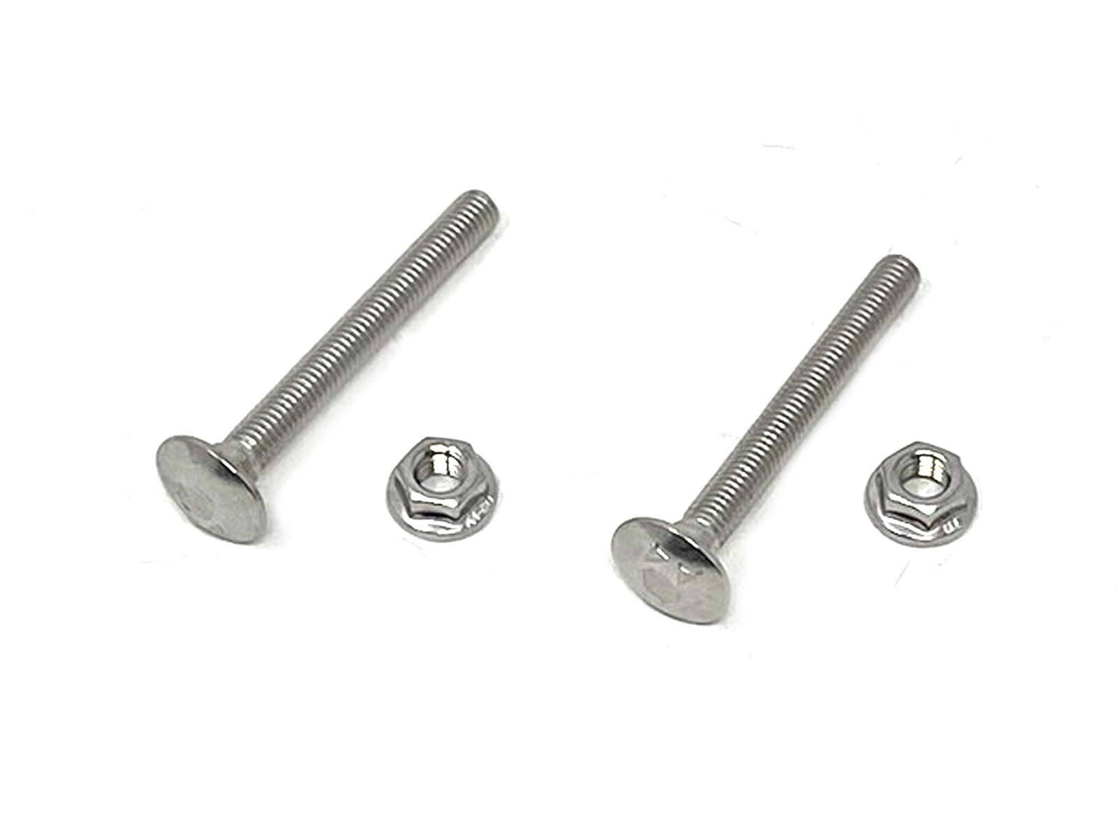 Forged Diesel Battery Terminal End Hold Down Nuts and Bolts, 2003-2016 Ford 6.0L 6.4L 6.7L Powerstroke