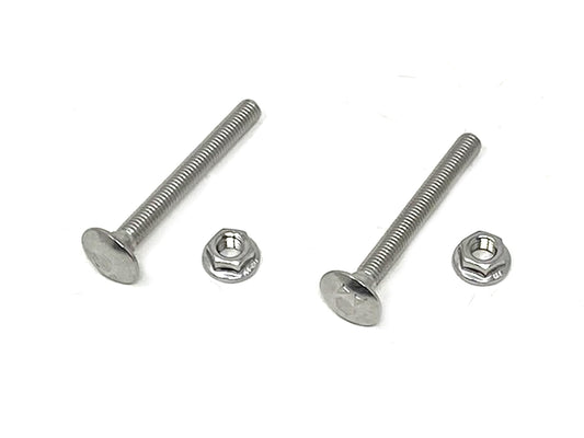 Forged Diesel Battery Terminal End Hold Down Nuts and Bolts, 2003-2016 Ford 6.0L 6.4L 6.7L Powerstroke