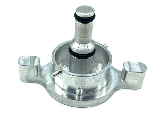 Forged Diesel Billet Aluminum Fuel Filter Housing Drain Valve, 2017-2024 Ford 6.7L Powerstroke