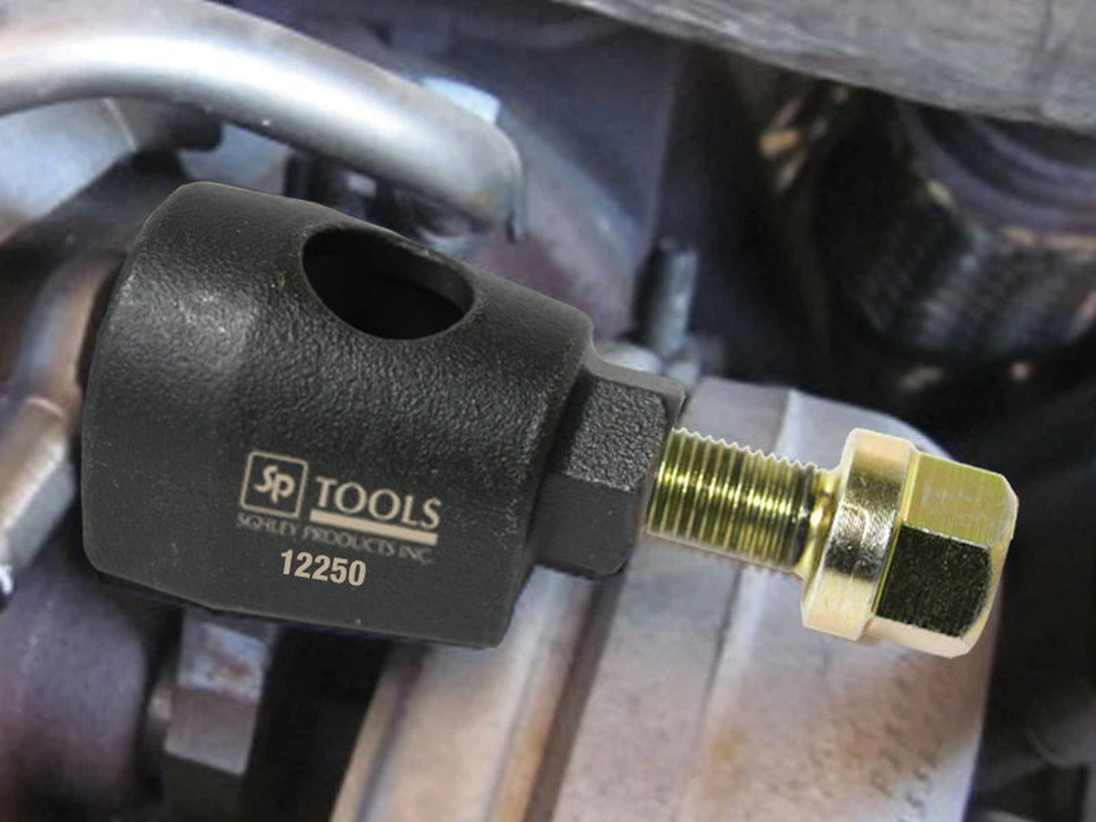 Forged Diesel Turbo Arm Puller, 2008-2010 Ford 6.4L Powerstroke, Close Up